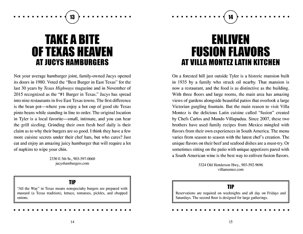 100 Things to Do in Tyler, Texas, Before You Die – Reedy Press